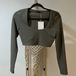 Zara crop top